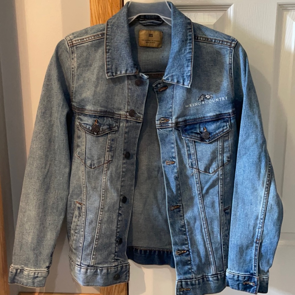 Princess for King and Country jean jacket